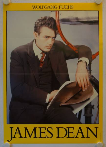 James Dean originales deutsches Buchhandlungs-Plakat